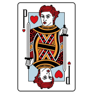 Queen of Hearts Enamel Pin (PATRON-ONLY)
