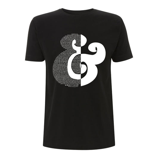 Ampersand lyric shirt - UNISEX