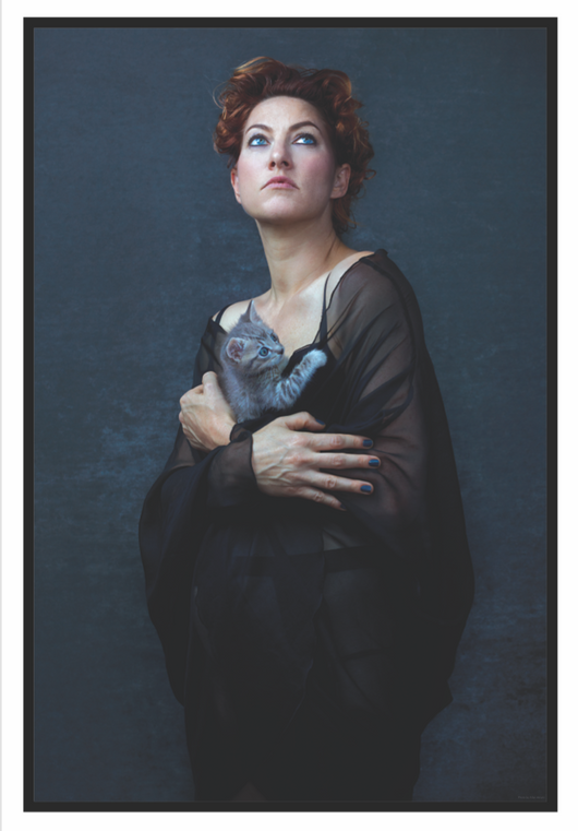 Amanda Palmer Cat Poster